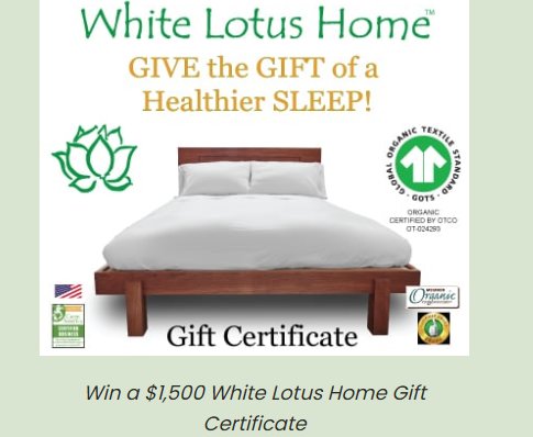 The RoundUp White Lotus Home Giveaway - Win a $1,500 Gift Card