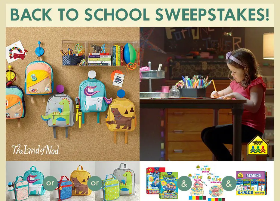 The School Zone Back To School Sweepstakes!