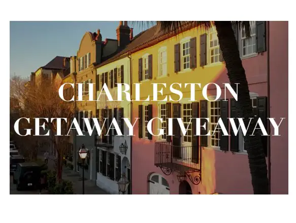 The Scout Guide Charleston Getaway Giveaway - Win a 2-night Getaway to Charleston