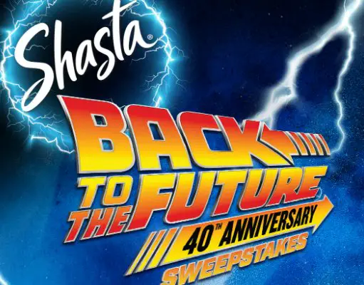 The Shasta Back to The Future Sweepstakes - Win A Shasta Back To The Future Prize Pack