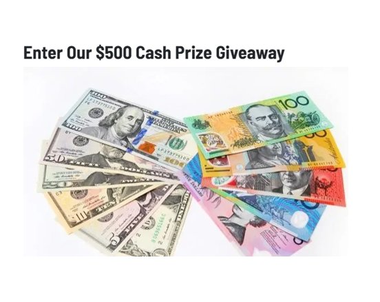 The Sporting Base $500 Cash Giveaway - Win $500