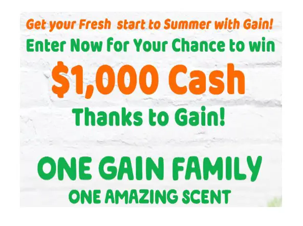 The Steve Harvey Morning Show Gain Summer Fresh Sweepstakes - Win $1,000 Cash