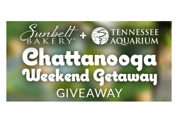 The Sunbelt Bakery Chattanooga Weekend Getaway Giveaway - Win A Trip For 2 To Chattanooga, Tennessee