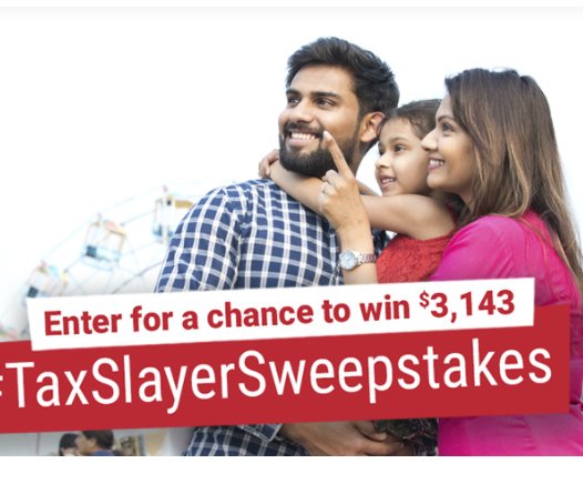 The Tax Slayer Sweepstakes