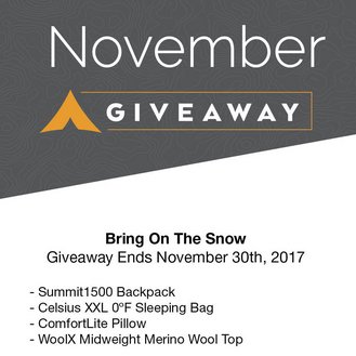 The Teton Sports November Giveaway