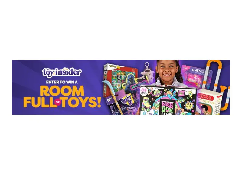 The Toy Insider’s Holiday Toy Sweepstakes - Win A Toy Prize Pack Worth Up To $1,000
