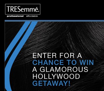 The TRESemme Movies Rock Sweepstakes