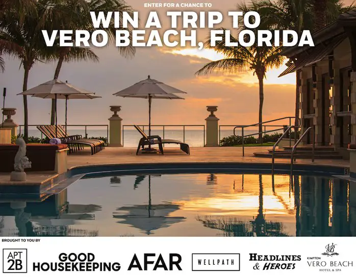 The Trip to Vero Beach Sweepstakes!