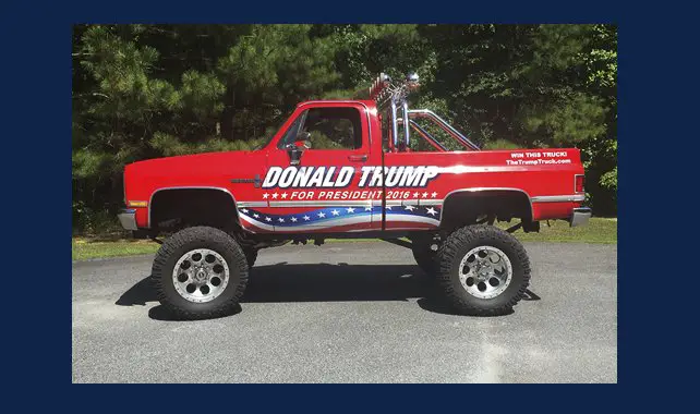 The Trump Truck Sweepstakes
