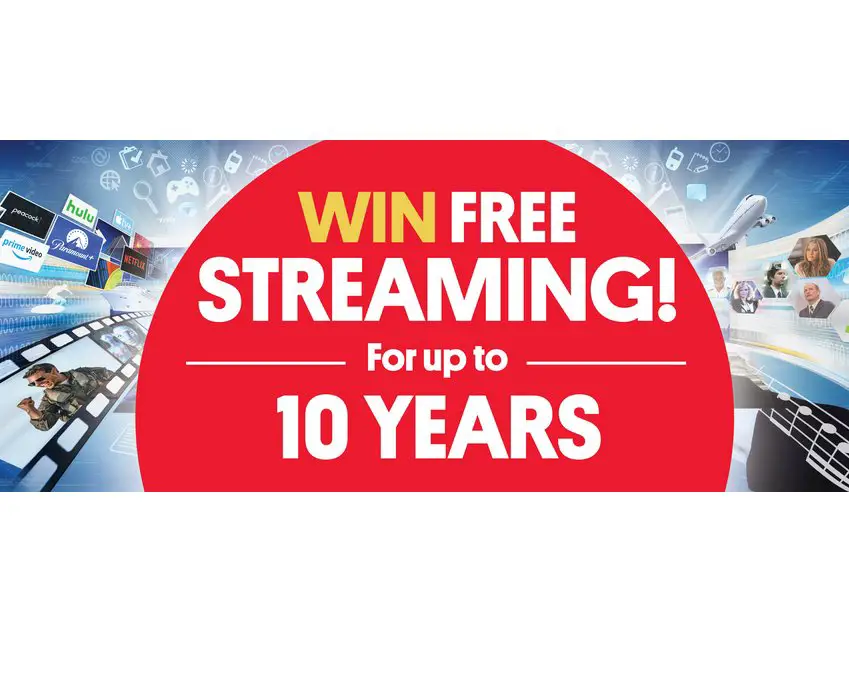The TV Insider Free Streaming Sweepstakes - Win 10 Years Of Streaming Service