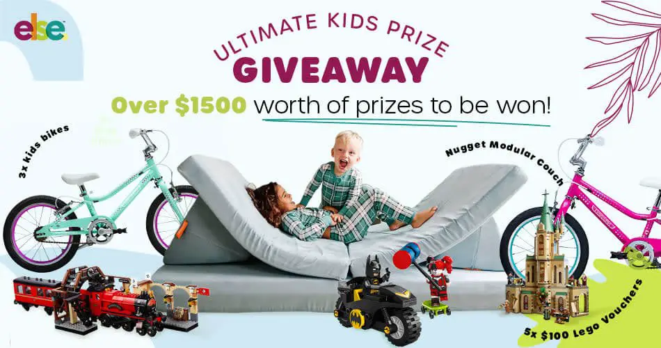 The Ultimate Kids Prize Giveaway - Win A Bicycle, Lego Voucher Or More