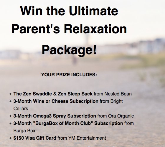 The Ultimate Parent's Relaxation Package