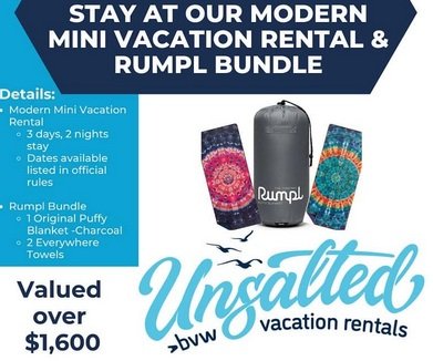 The Unsalted Waters and Unsalted Prizes - Win a Rental Vacation in Holland, Michigan