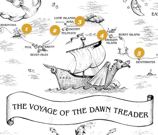 The Voyage of the Dawn Treader Audio Tour