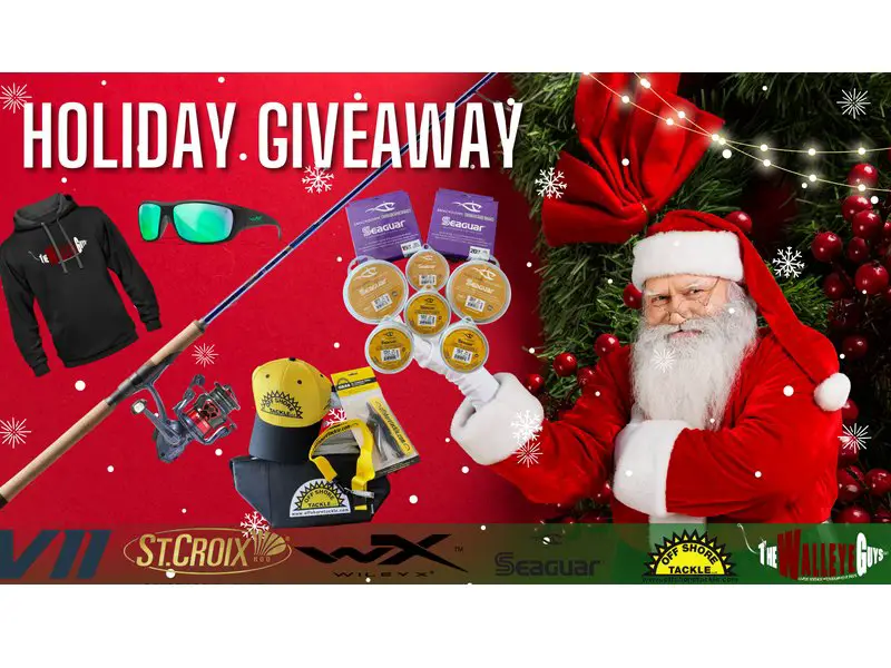 The Walleye Guys Holiday Giveaway - Win Fishing And Outdoor Gear