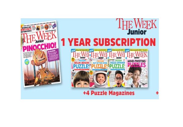 The Week Junior Spring Giveaway – Win Puzzle Magazines, Canvas Tote Bag + More (5 Winners)