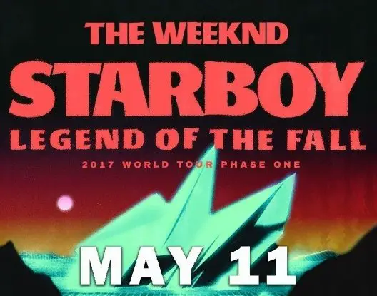 The Weeknd: Starboy Legend of the Fall Tickets Sweepstakes