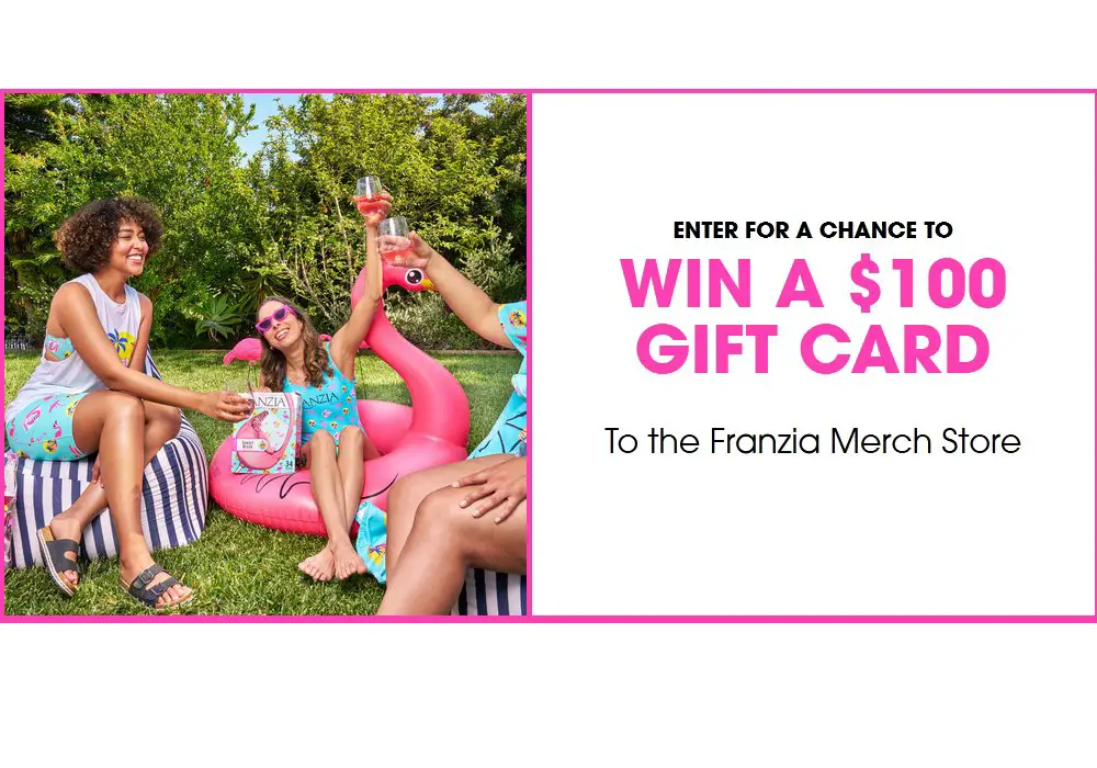 The Wine Group Franzia Merchandise Sweepstakes - Win A $100 Franzia Merch Gift Card