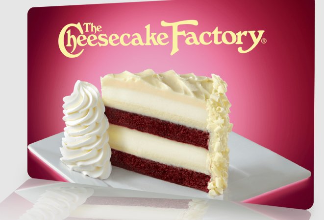 The Woodlands Mall $500 Cheesecake Factory Gift Card Giveaway