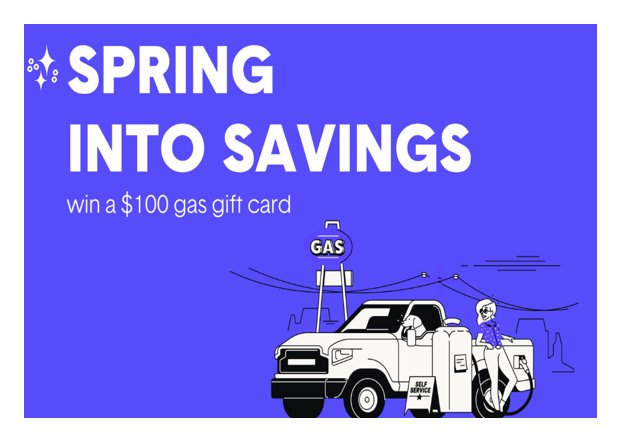 The Zebra Spring Break Giveaway - Win A $100 Gas Gift Card (10 Winners)