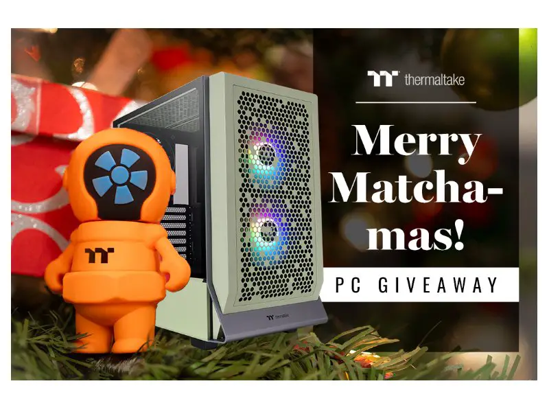 Thermaltake MERRY MATCHAMAS PC Giveaway - Win A $2,000 Gaming PC