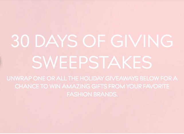 These Stylish Holiday Giveaways Are REALLY Good