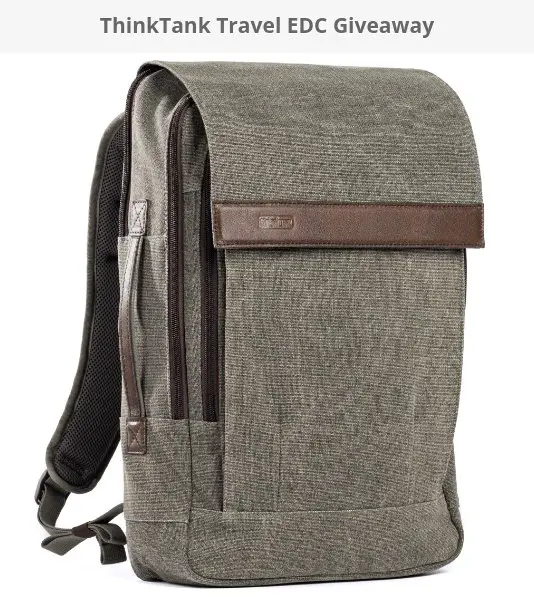 ThinkTank Photo Travel Giveaway - 3 Bags, 3 Winners