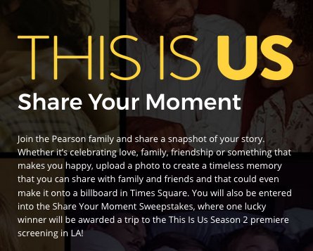 This Is Us Meme Generator Premiere Screening Sweepstakes