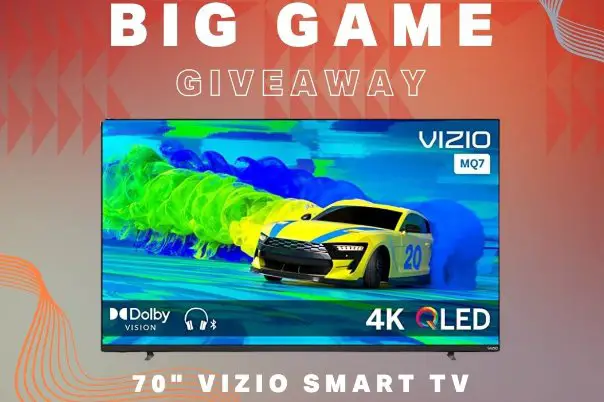 Thomas J Henry Big Game Giveaway - Win A 70" Vizio Smart TV