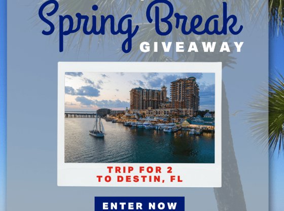 Thomas J. Henry Spring Break Giveaway - Win A Trip For 2 To Destin, Florida