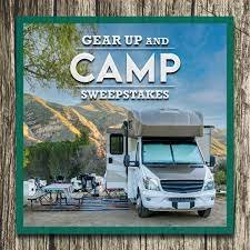 Thousand Trails Gear Up And Camp Sweepstakes - Win A $1,310 Outdoor Package