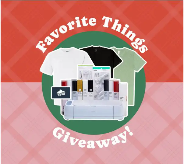 Threadsy Favorite Things Giveaway Win Cricut Maker 3 + Essentials
