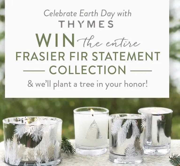 Thymes Earth Day Sweepstakes