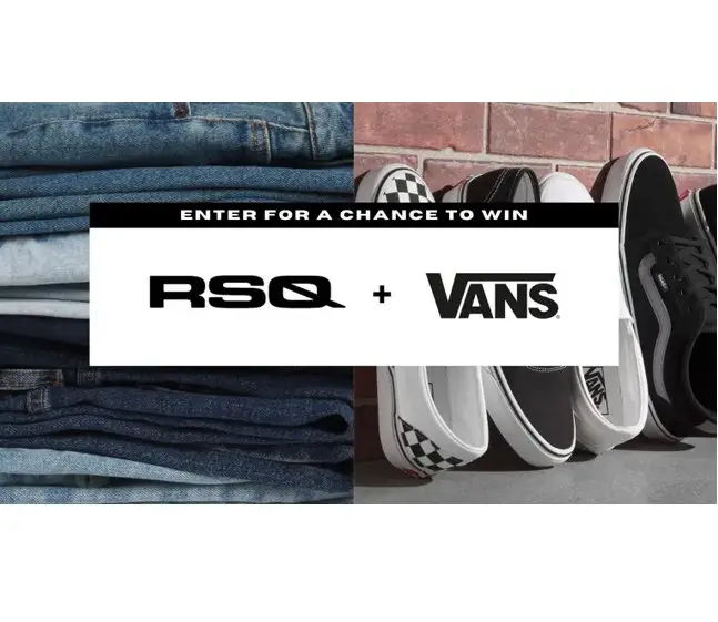 Tillys RSQ + Vans Giveaway - Win One Year Supply of Jeans and More
