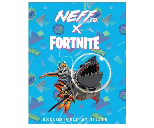 Tillys Sweepstakes For NEFF x Fornite - Win A $1,000 Gift Card & More