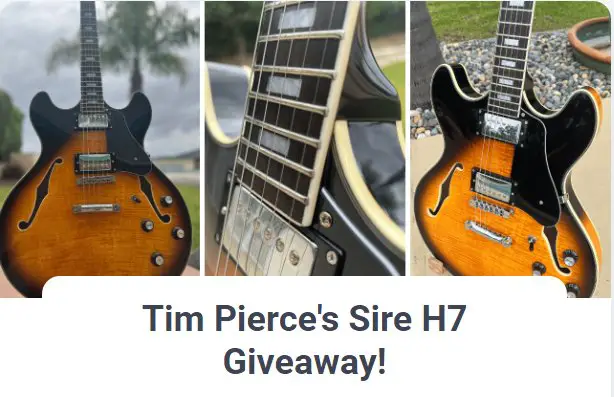 Tim Pierce's Sire H7 Giveaway – Enter For A Chance To Win An Electric Guitar