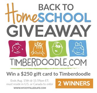 Timberdoodle Giveaway