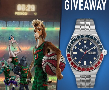 Timex X GOAT Giveaway - Win an All Star Family Trip to Los Angeles