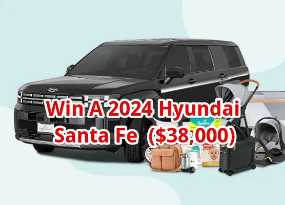 Tiny Traveler Big Delivery Giveaway - Win A 2024 Hyundai Santa Fe & More