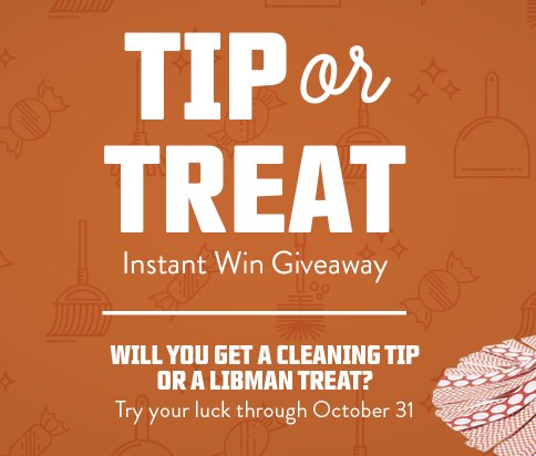 Tip or Treat Instant Win Game