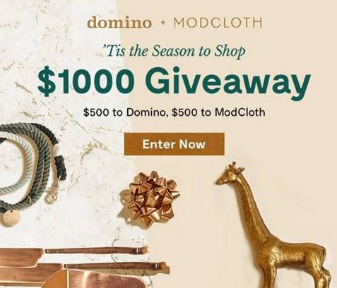Tis the Season to Shop $1K Giveaway