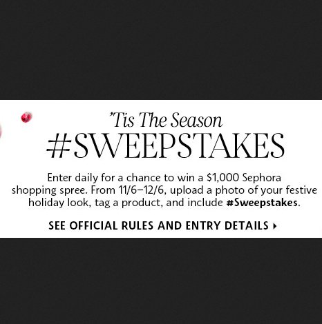 Tis The Season Sweepstakes - $1,000 Gift Card
