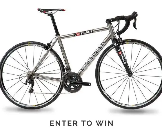 Tissot Division 2017 Litespeed Titanium Bicycle Sweepstakes