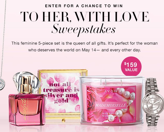 To Her, With Love Sweepstakes