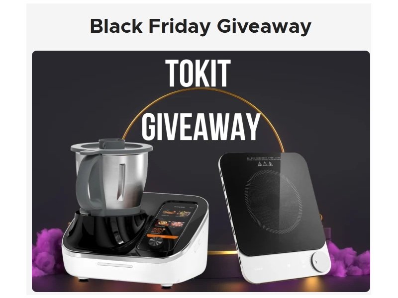 TOKIT Black Friday Giveaway - Win An Omni Cook & More