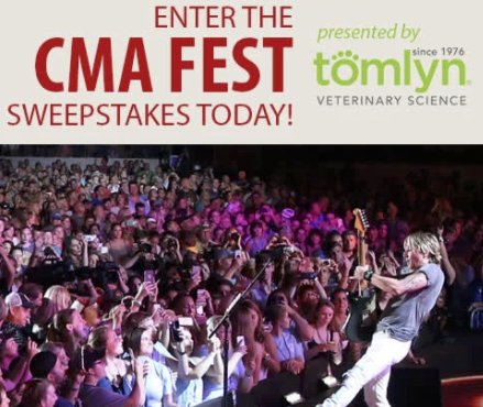 Tomlyn 2018 CMA Fest Sweepstakes