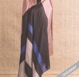 Tomsa Handwoven Silk Scarf Sweepstakes