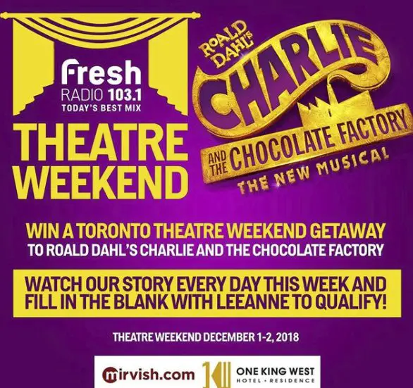 Toronto Theatre Weekend Contest