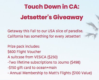 Touch Down in CA: Autumn Jetsetter's Getaway