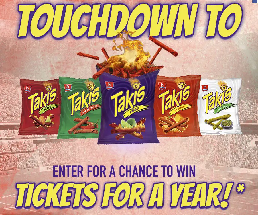 Touchdown to Takis Sweepstakes